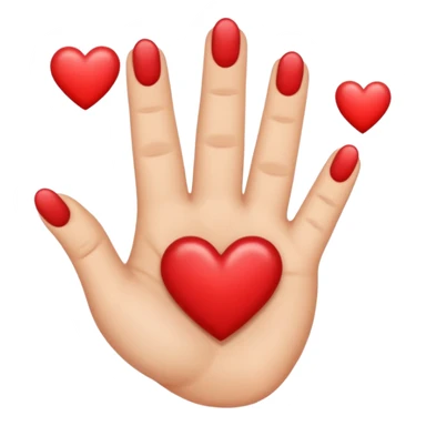 Mix these emojis “😗🥹” and add finger hearts to the sides sticker