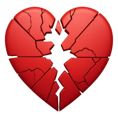 Corazón roto sticker