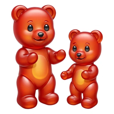 red Gummy Bears sticker