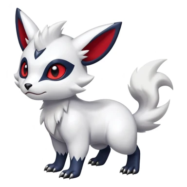 Shiny Furret-Absol-Zangoose-Hybrid (Full body) sticker