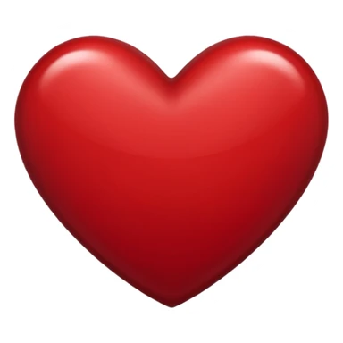 dark red heart sticker