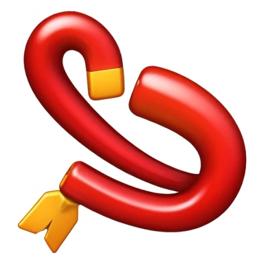 Dunkelrote schleife sticker