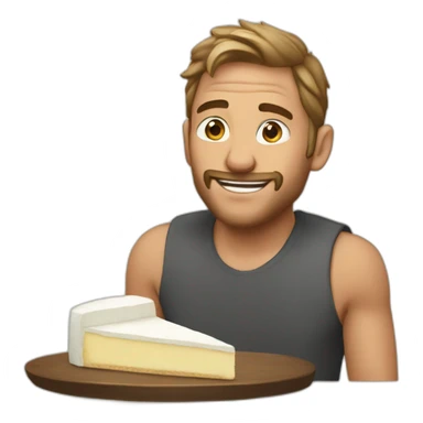 Bryan being a brie sticker