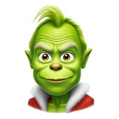 Elon musk as grinch sticker