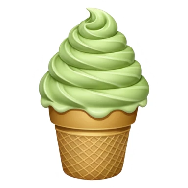 Matcha ice cream  sticker