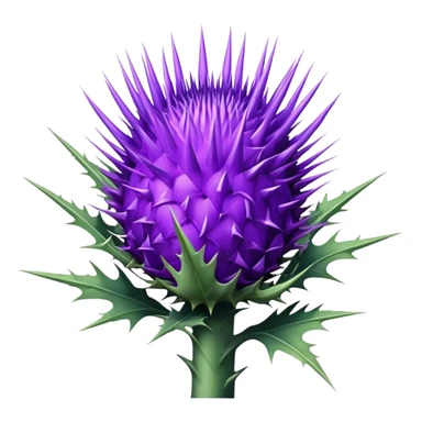 Tsaetok thistle sticker