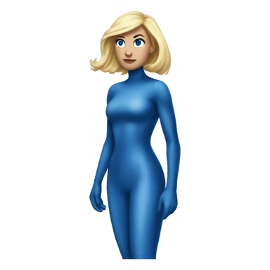 Invisible Woman sticker