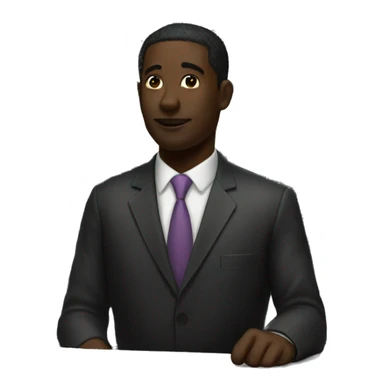 Black Trading terminal  sticker