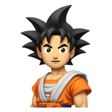 goku paella sticker