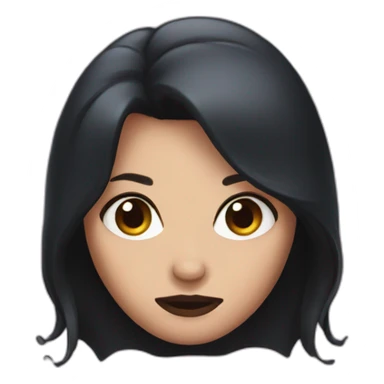 head Black Widow sticker