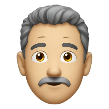 Garry avec un nez de cloun sticker