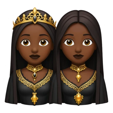 gothic emojis sticker