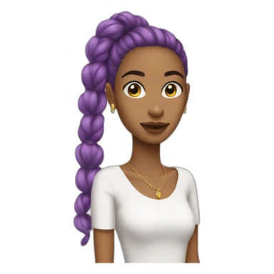 A brazilian designer with stretched ears sticker