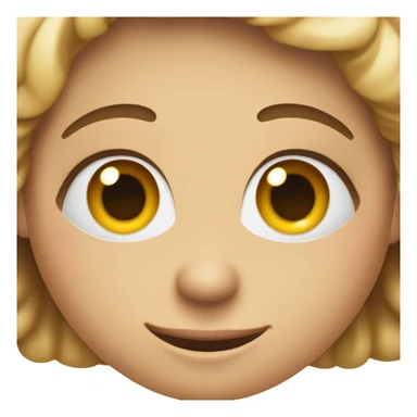 rolling eyes and smile sticker