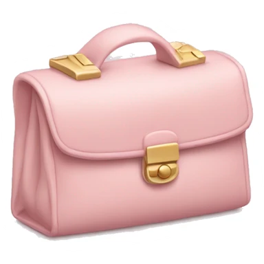 Light pink bag sticker