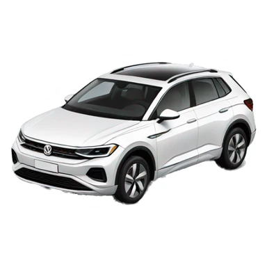 Volkswagen id4 white sticker