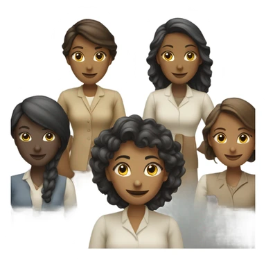 cooparative waman sticker