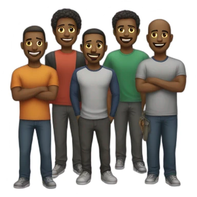 team standup sticker