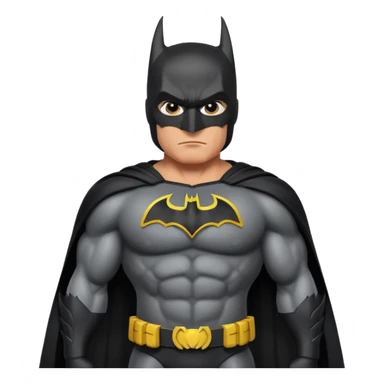 Batman in a Batman costume sticker