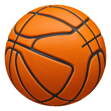 Pelota de basquet sticker