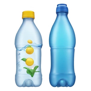 Bottle water sticker