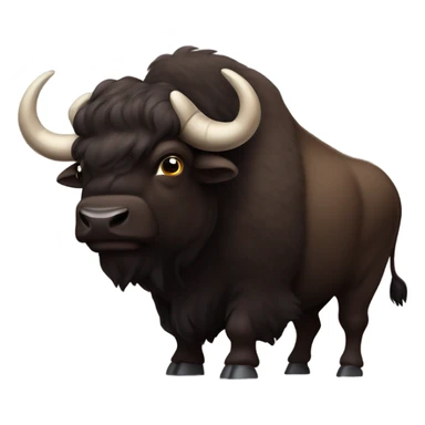 A buffalo  sticker