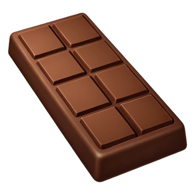 chocolate bar sticker