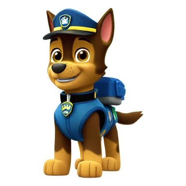 Paw patrol chase  sticker