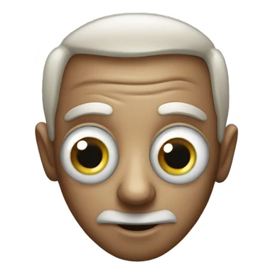 three eyeballs sticker