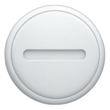 scored white round tablet of medicine sticker