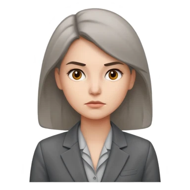 make me a person that works at AHCA and denies every medicare claim. make it a woman  sticker