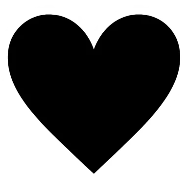 black white heart , remove background sticker