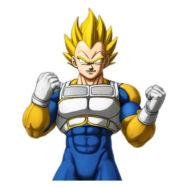 majin vegeta sticker