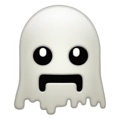 a 8bit ghost sticker