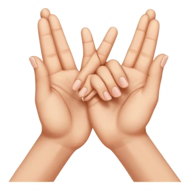 yoni mudra hand gesture sticker
