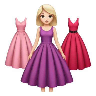 dress shopping sticker