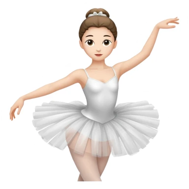 Ballet dancer sticker