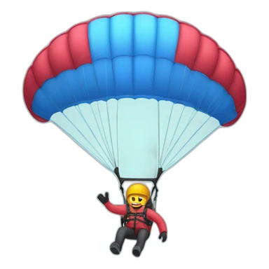 paraglider sticker