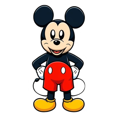 Mickey Mouse sticker