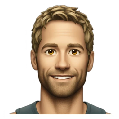 Paul. Walker sticker