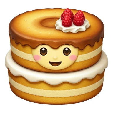 sponge cake sticker