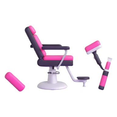 team of hairstylists in beauty salon sticker