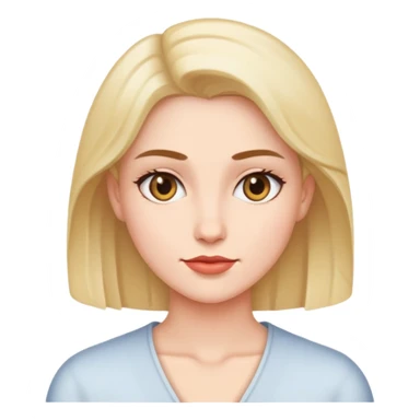 top half of a woman, upper body sticker