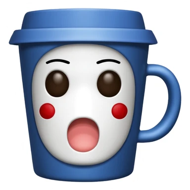 coffee cup no face sticker