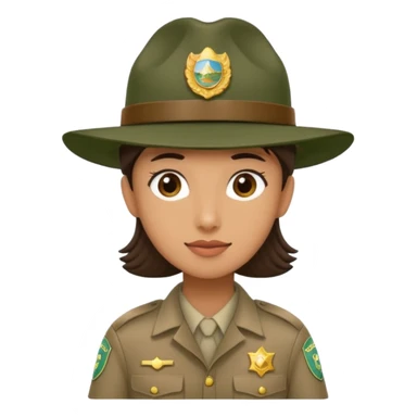 Park ranger sticker