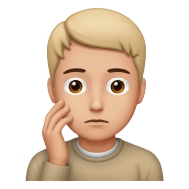 I live by myself sticker