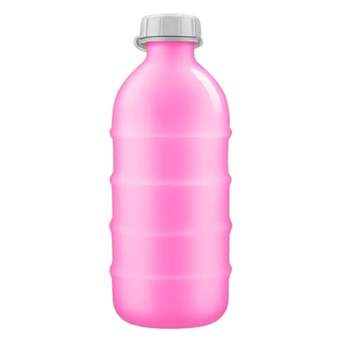 pink water bottle sticker