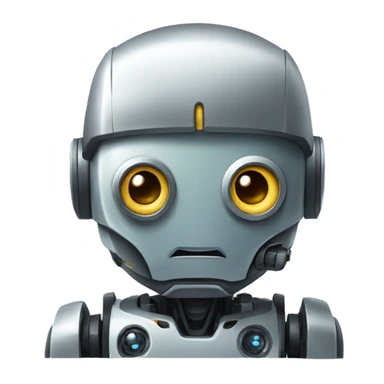 robot sorprendido sticker