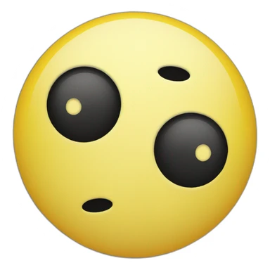 Classic yellow emoji sad-happy yin yang sticker
