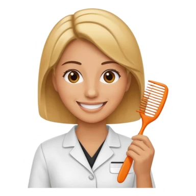 salon worker sticker